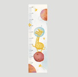 Højdemåler Plakat - Giraf I Rummet - 2 Varianter - Lille Plakat