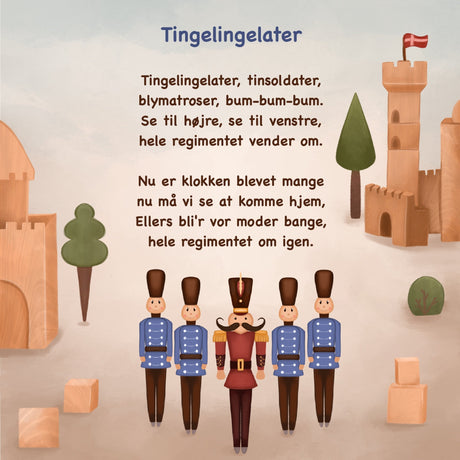 Tingelingelater - Sangplakat - Lille Plakat