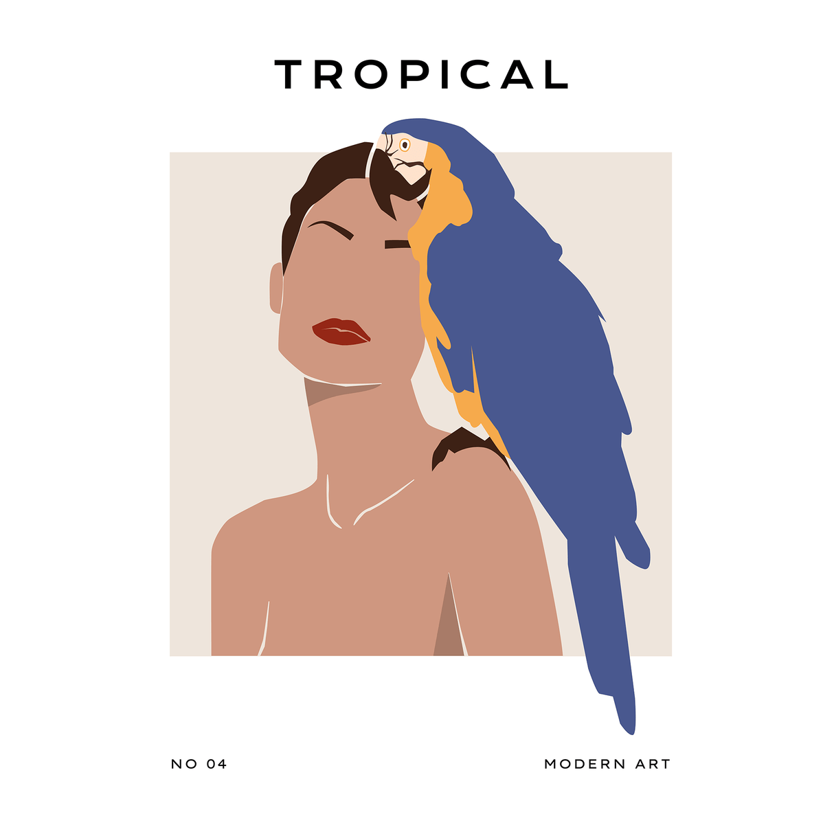 Tropisk Plakat 68 - Plakatglad
